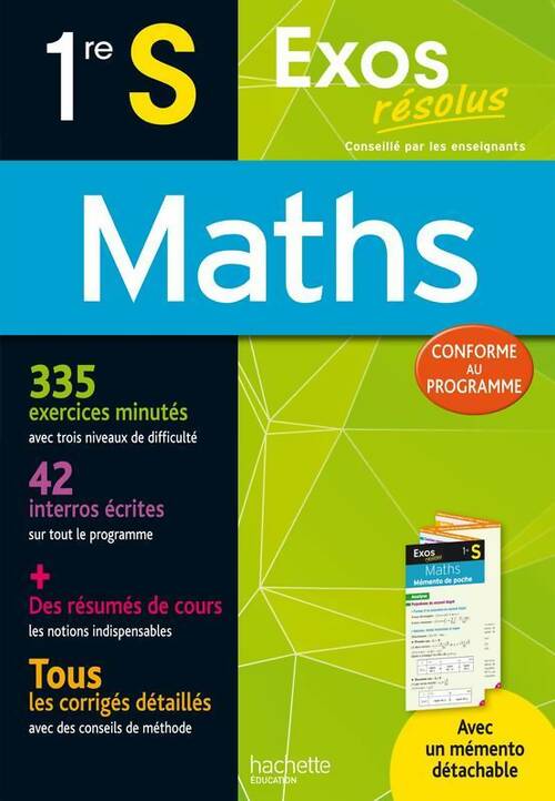 Livrenpoche : Maths Première S. Exos Résolus - Claudine Renard - Livre
