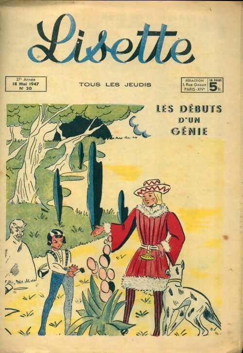 Livrenpoche : Lisette 27e année n°20 : Les débuts d'un génie - Collectif - Livre