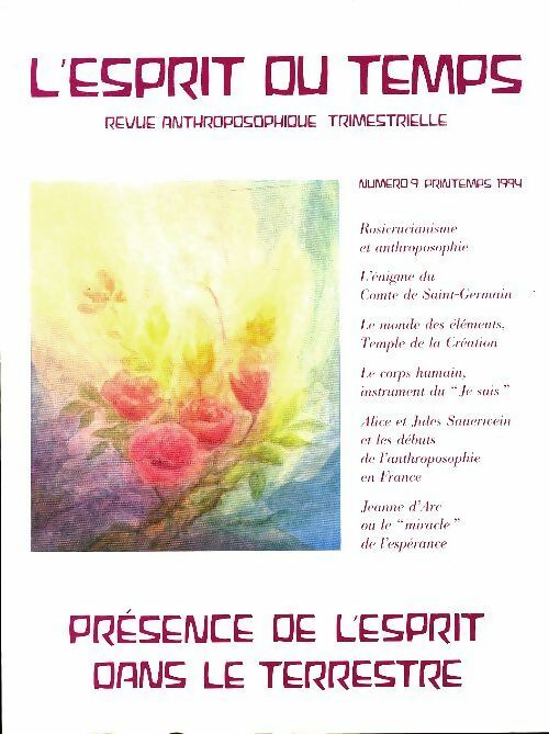 Livrenpoche : L'esprit du temps n° 9 : Présence de l'esprit dans le terrestre - Collectif - Livre