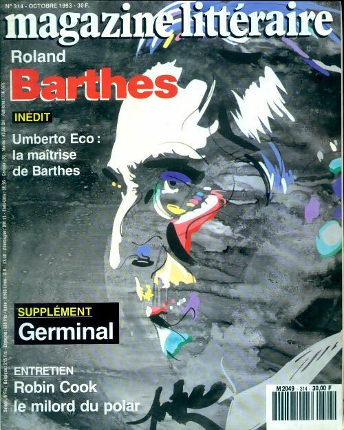 Livrenpoche : Magazine littéraire n°314 : Roland Barthes - Collectif - Livre
