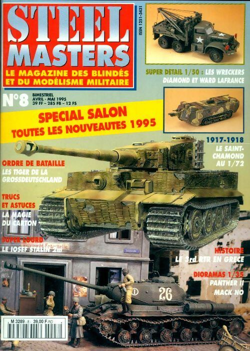 Livrenpoche : Steel masters n°8 : Spécial salon 1995 - Collectif - Livre