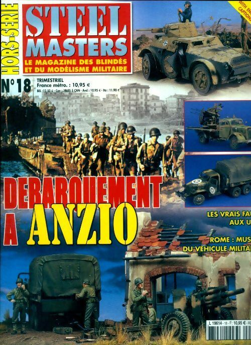 Livrenpoche : Steel masters hors-série n°18 : Débarquement à Anzio - Collectif - Livre