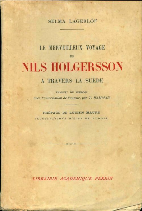 Livrenpoche : Le merveilleux voyage de Nils Holgersson à travers la Suède - Selma Lagerlöf - Livre