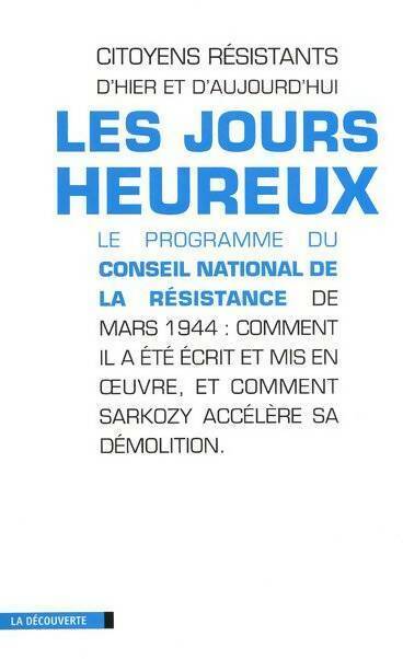 Livrenpoche : Les jours heureux - Collectif - Livre
