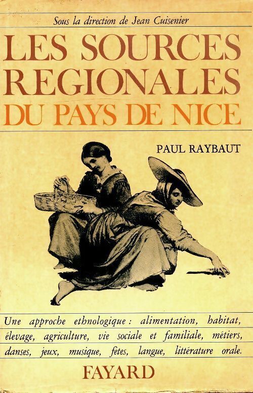 Livrenpoche : Les sources régionales du pays de Nice - Jean Cuisenier - Livre