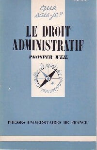 Livrenpoche : Le droit administratif - Prosper Pouyaud - Livre