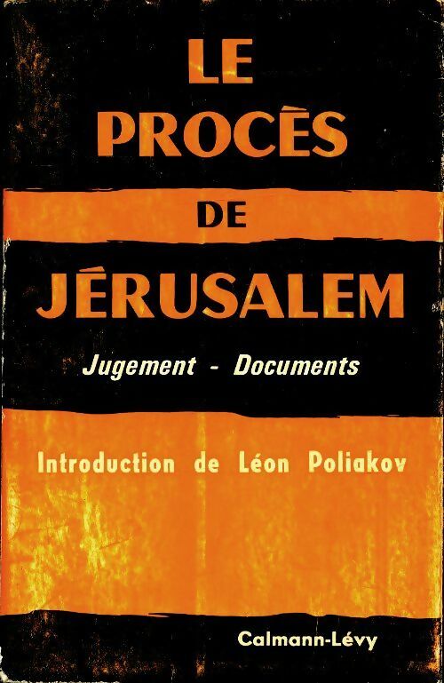Livrenpoche : Le procès de Jérusalem - Inconnu - Livre