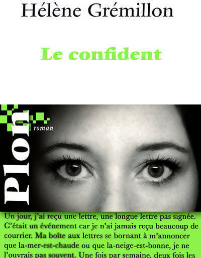 Livrenpoche : Le confident - Hélène Grémillon - Livre
