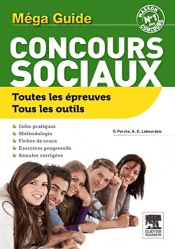Livrenpoche : Le méga guide concours sociaux - Olivier Perche - Livre