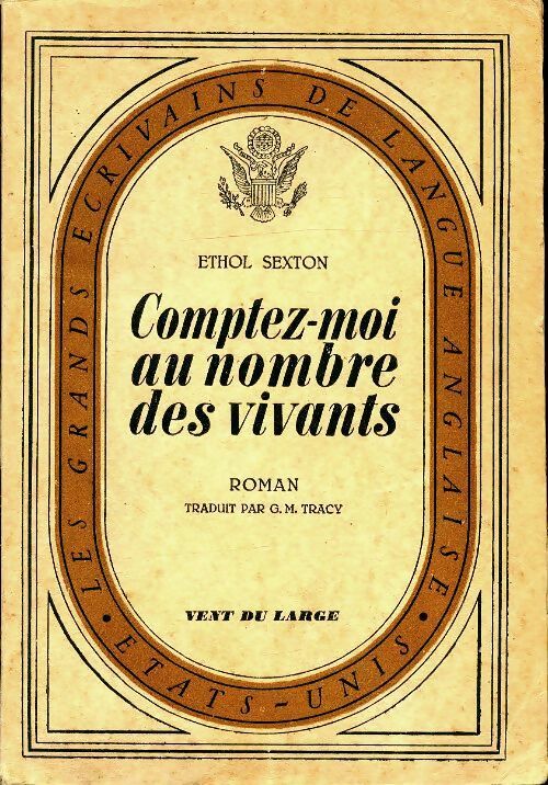 Livrenpoche : Comptez moi au nombre des vivants - Ethol Sexton - Livre