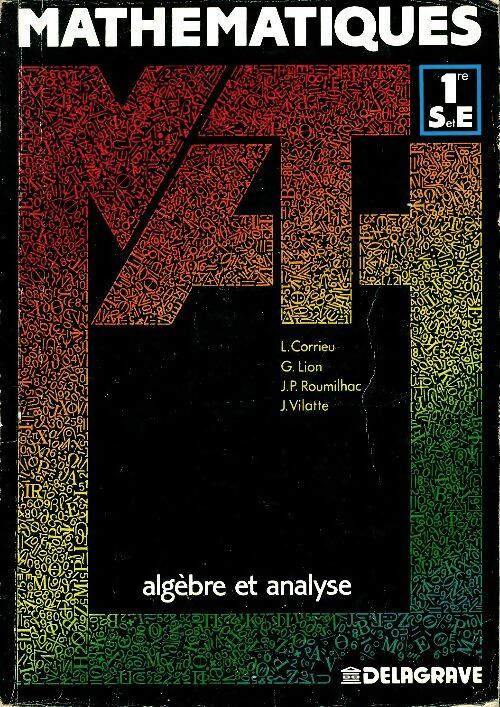 Livrenpoche : Mathématiques 1ère S et E - Collectif - Livre