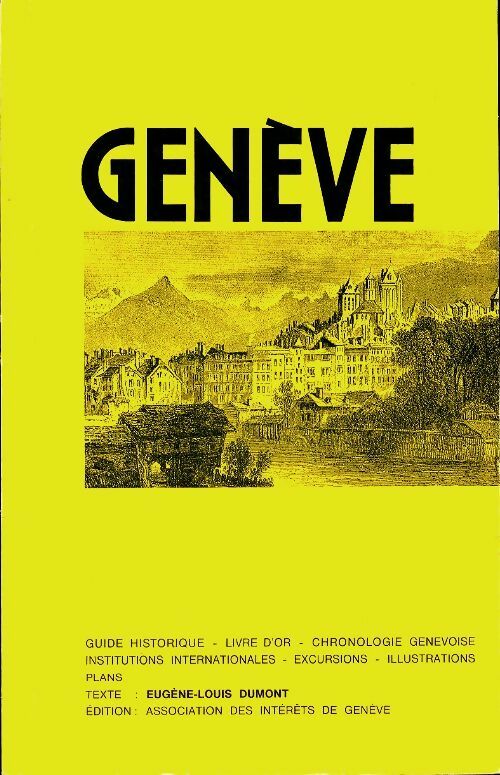 Livrenpoche : Genève - Eugène-Louis Dumont - Livre