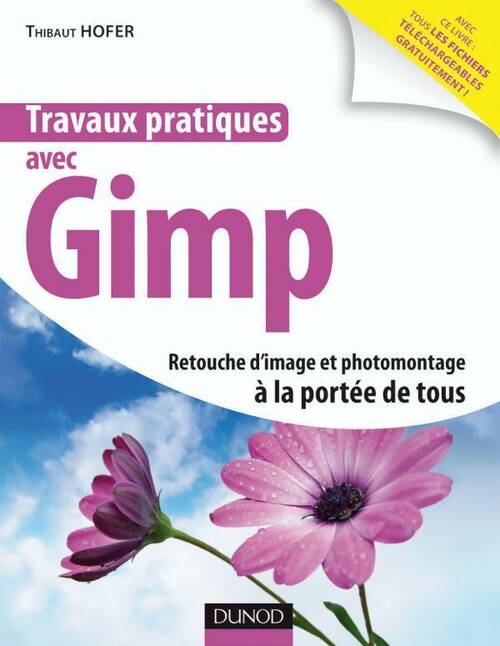 Livrenpoche : Travaux pratiques avec Gimp - Thibaut Hofer - Livre