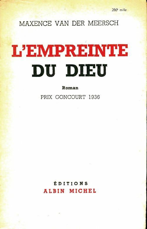 Livrenpoche : L'empreinte du Dieu - Maxence Van der Meersch - Livre