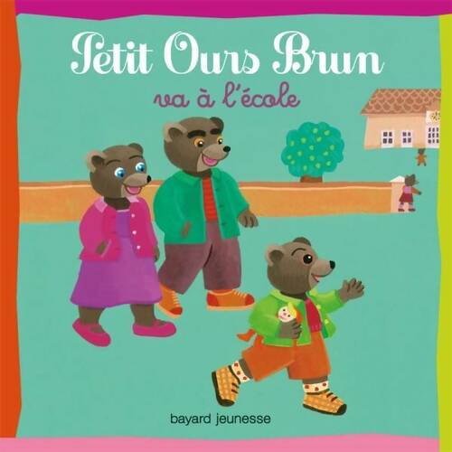 Livrenpoche : Petit ours brun va à l'école - Marie Aubinais - Livre