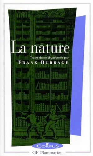 Livrenpoche : La nature - Frank Burbage - Livre