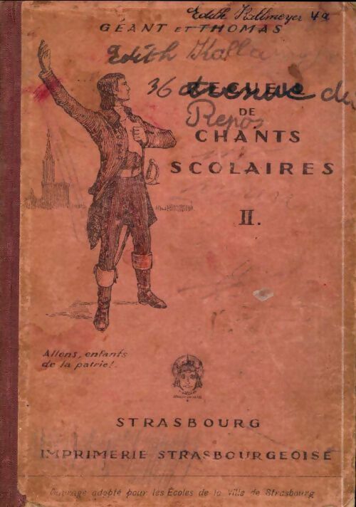 Livrenpoche : Recueil de chants scolaires Tome II - Collectif - Livre