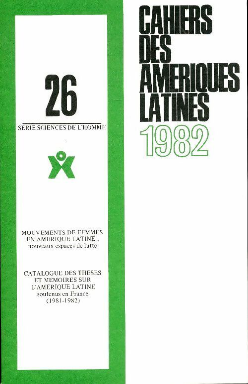 Livrenpoche : Cahiers des Amériques latines n°26 - Collectif - Livre