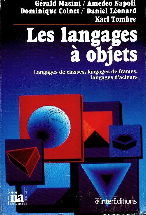 Livrenpoche : Les langages à objets - Collectif - Livre