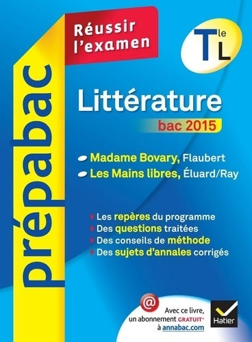 Livrenpoche : Littérature Terminale L 2015 - Brigitte Wagneur Gavalda - Livre