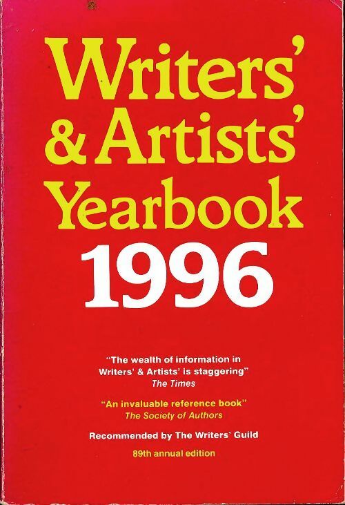 Livrenpoche : Writers' & artists' yearbook 1996 - A ., C. Black Publishers Ltd - Livre