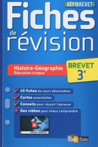 Livrenpoche : Histoire-géographie brevet 3e - Collectif - Livre