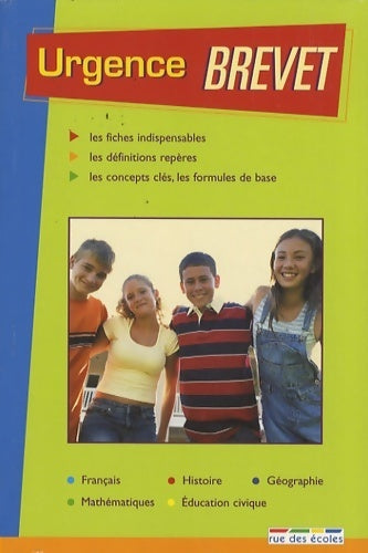 Livrenpoche : Urgence : Brevet 2006 - Collectif - Livre