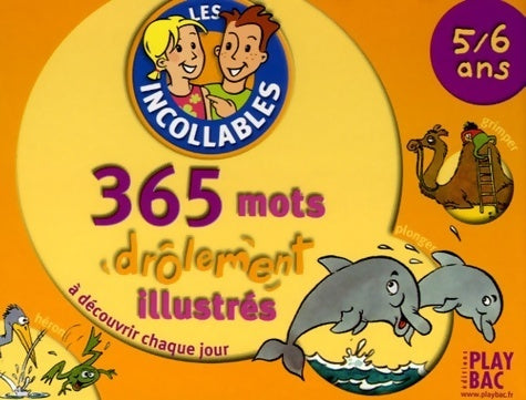Livrenpoche : 365 mots drolement illustrés 5-6 ans - Collectif - Livre