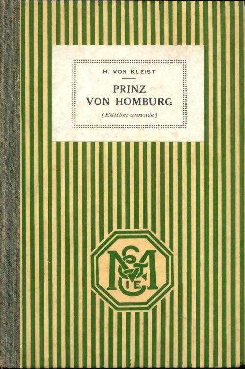 Livrenpoche : Prinz Friedrich von Hombourg - Heinrich Von Kleist - Livre