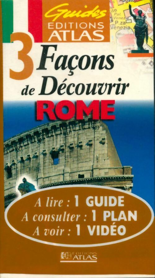 Livrenpoche : 3 façons de découvrir Rome - Collectif - Livre