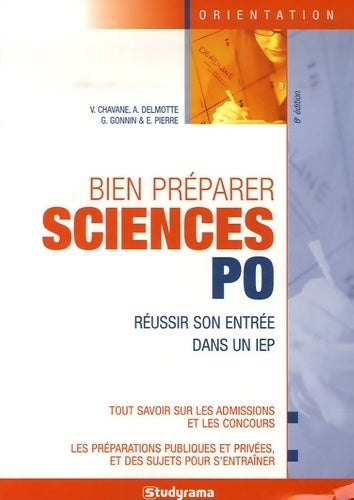 Livrenpoche : Bien préparer Sciences Po - X - Livre