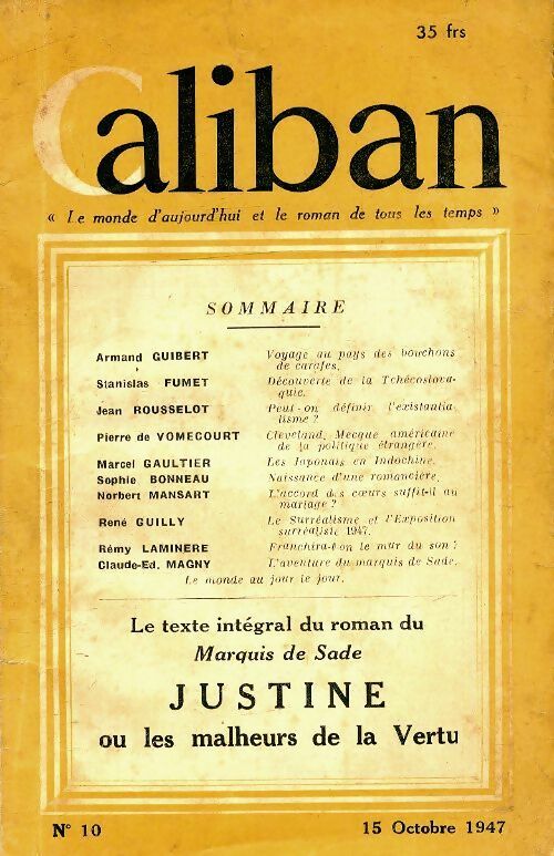 Livrenpoche : Caliban n°10 - Collectif - Livre