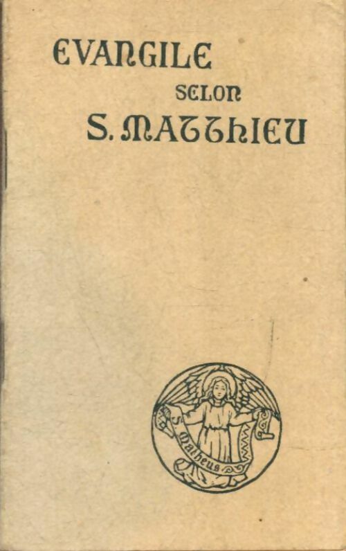Livrenpoche : Évangile selon st matthieu - Inconnu - Livre