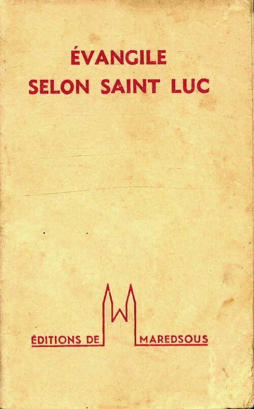 Livrenpoche : Évangile selon St Luc - Inconnu - Livre