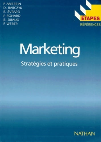 Livrenpoche : Marketing. Stratégies et pratique - Collectif - Livre