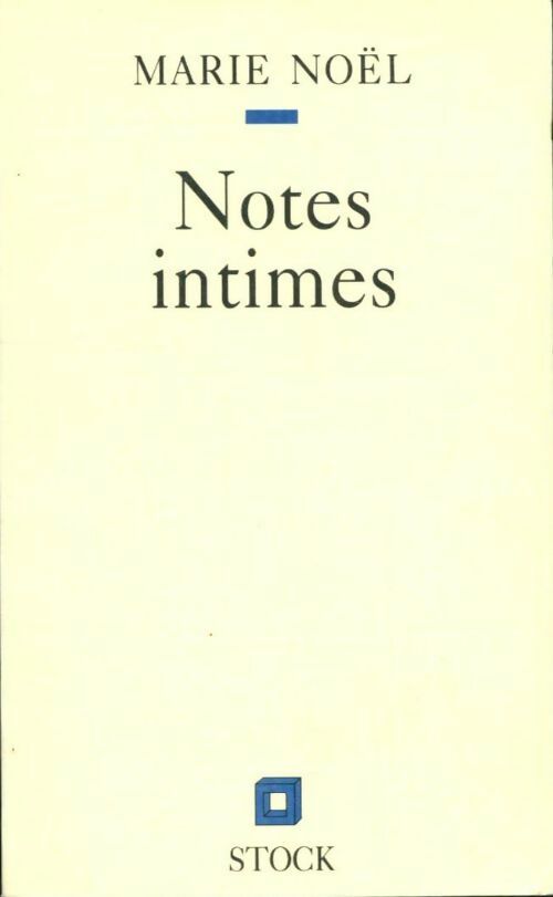 Livrenpoche : Notes intimes / Souvenirs sur l'abbé Bremont - Marie Noël - Livre