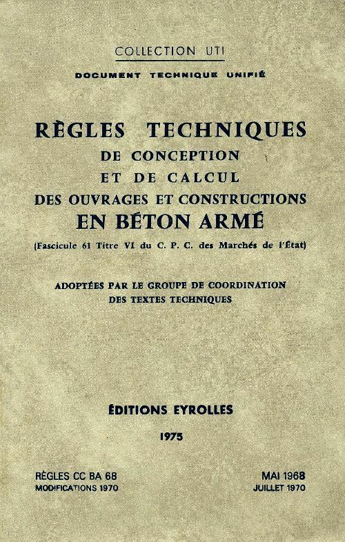 Livrenpoche : Règles techniques de conception et de calcul des ouvrages et constructions en béton arme - Collectif - Livre