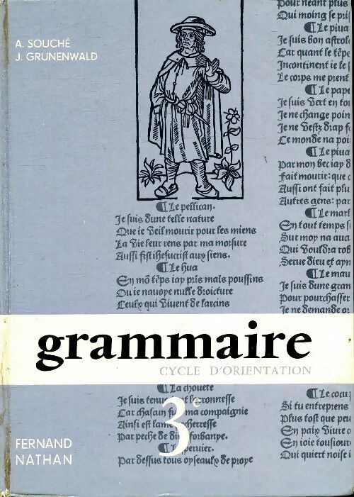 Livrenpoche : Grammaire 3e - A. Souché - Livre