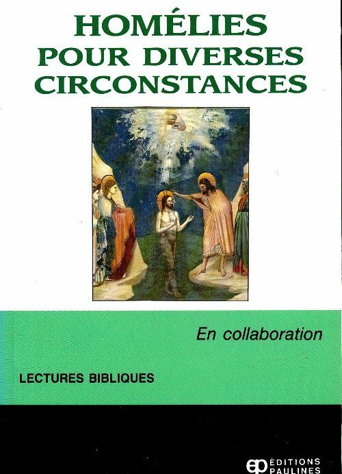 Livrenpoche : Homélies pour diverses circonstances - Collectif - Livre
