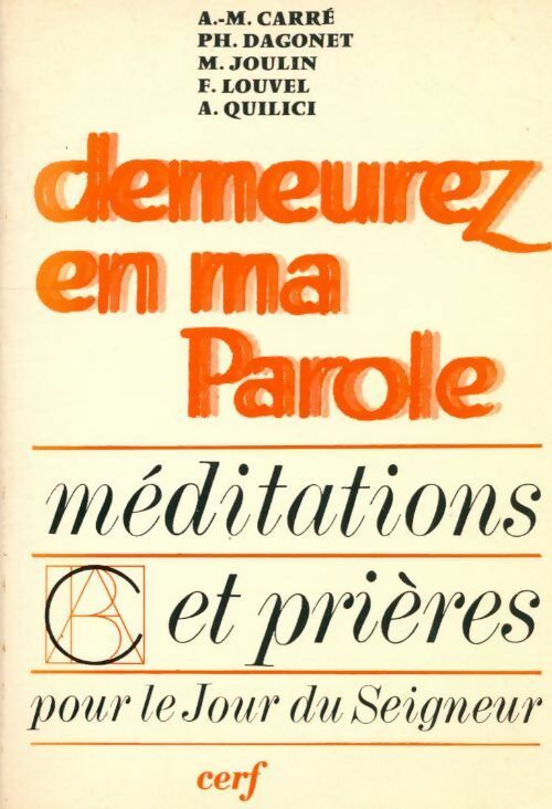 Livrenpoche : Demeurez en ma parole année C - Collectif - Livre