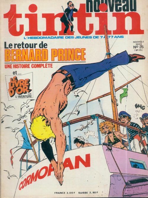 Livrenpoche : Tintin nouveau n°35 : Le retour de Bernard Prince - Collectif - Livre