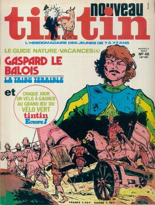 Livrenpoche : Tintin nouveau n°46 : Le guide nature vacances (4) / Gaspard le Balois - Collectif - Livre