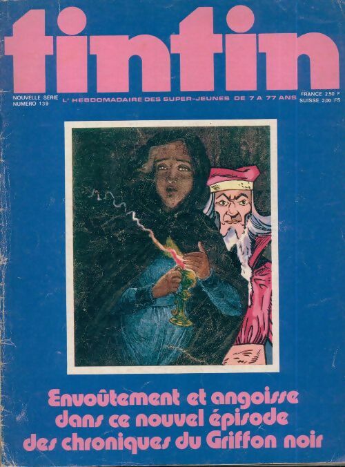 Livrenpoche : Tintin (nouvelle série) n°139 : Envoûtement et angoisse - Collectif - Livre