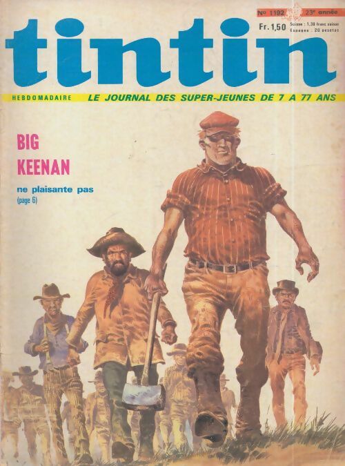 Livrenpoche : Tintin n°1192 : Big Keenan - Collectif - Livre