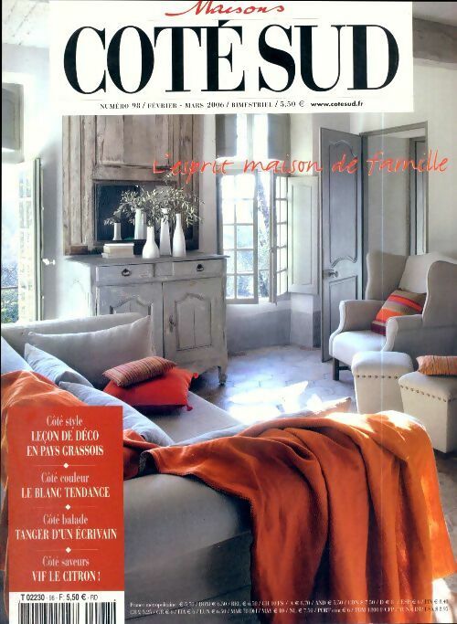 Livrenpoche : Maisons coté ouest n°98 : L'esprit maison de famille - Collectif - Livre