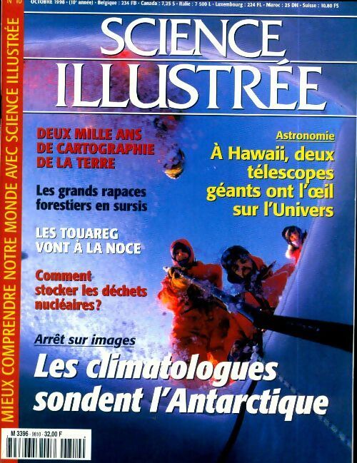Livrenpoche : Science illustrée n°10 (10e année) : Les climatologues sondent l'Antarctique - Collectif - Livre
