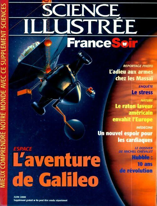 Livrenpoche : Science illustrée supplément France soir : L'aventure de Galileo - Collectif - Livre