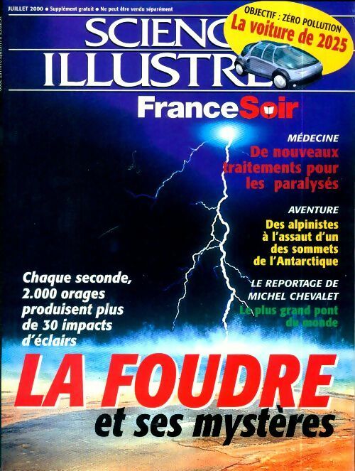 Livrenpoche : Science illustrée supplément France Soir : La foudre - Collectif - Livre