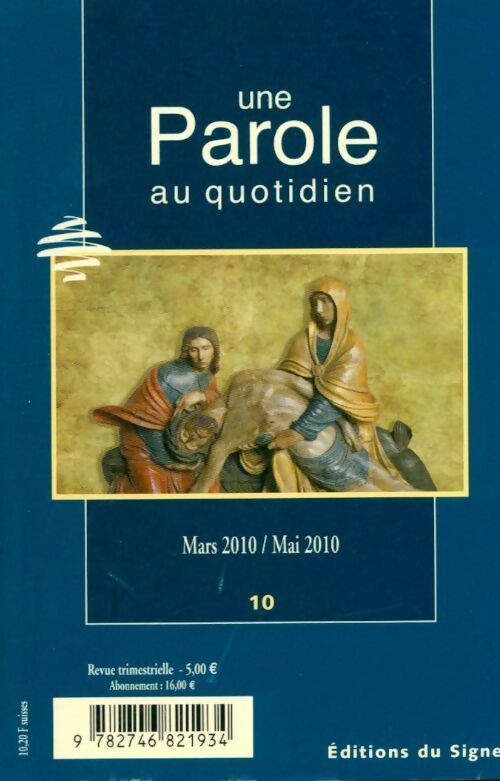 Livrenpoche : Une parole au quotidien n°10 - Collectif - Livre