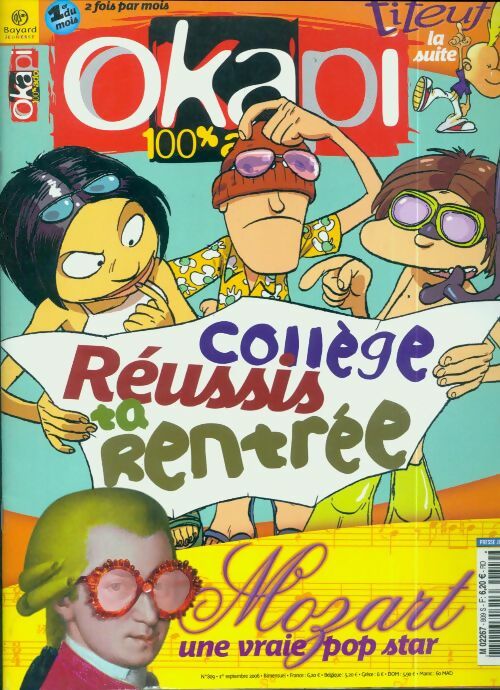 Livrenpoche : Okapi n°809 : Collège, réussis ta rentrée - Collectif - Livre